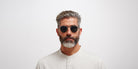 Mykita® RILEY MYK RILEY Mole Grey / Polarized Pro Ocean Blue 48 - Mole Grey / Polarized Pro Ocean Blue Sunglasses