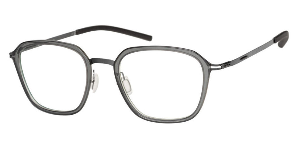 Ic! Berlin® Rio ICB Rio IC5088-D 041 48 - Gun-Metal-Deep-Jade Eyeglasses