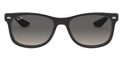 Ray-Ban® Junior New Wayfarer RJ9052S RJ9052S 100/11 47 - Black with Light Gray Gradient Dark Gray lenses Sunglasses