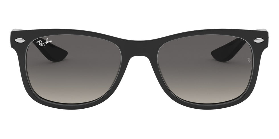 Ray-Ban® Junior New Wayfarer RJ9052S RJ9052S 100/11 47 - Black with Light Gray Gradient Dark Gray lenses Sunglasses