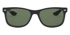 Ray-Ban® Junior New Wayfarer RJ9052S RJ9052S 100/11 48 - Black with Light Gray Gradient Dark Gray lenses Sunglasses