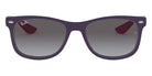 Ray-Ban® Junior New Wayfarer RJ9052S RJ9052S 70624L 48 - Transparent Blue with Light Gray Gradient Dark Blue lenses Sunglasses