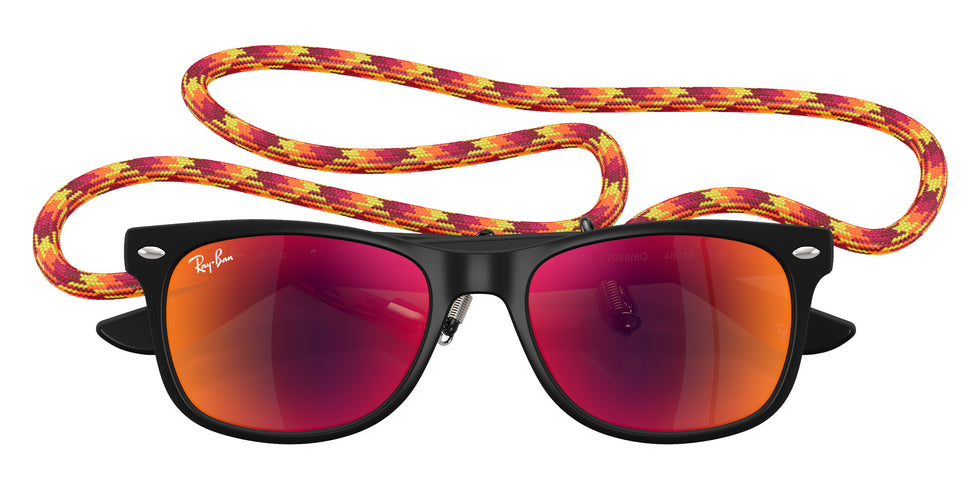 Ray-Ban® RJ9052S RJ9052S 70286Q 47 Sunglasses - Rubber Black