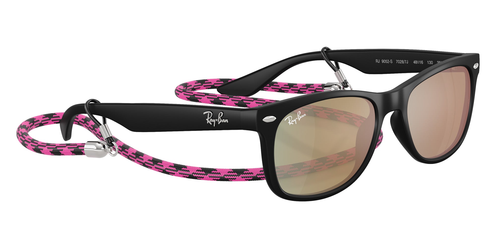Ray-Ban® RJ9052S RJ9052S 70287J 47 Sunglasses - Rubber Black