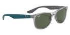 Ray-Ban® RJ9052S RJ9052S 707071 48 Sunglasses - Transparent Gray