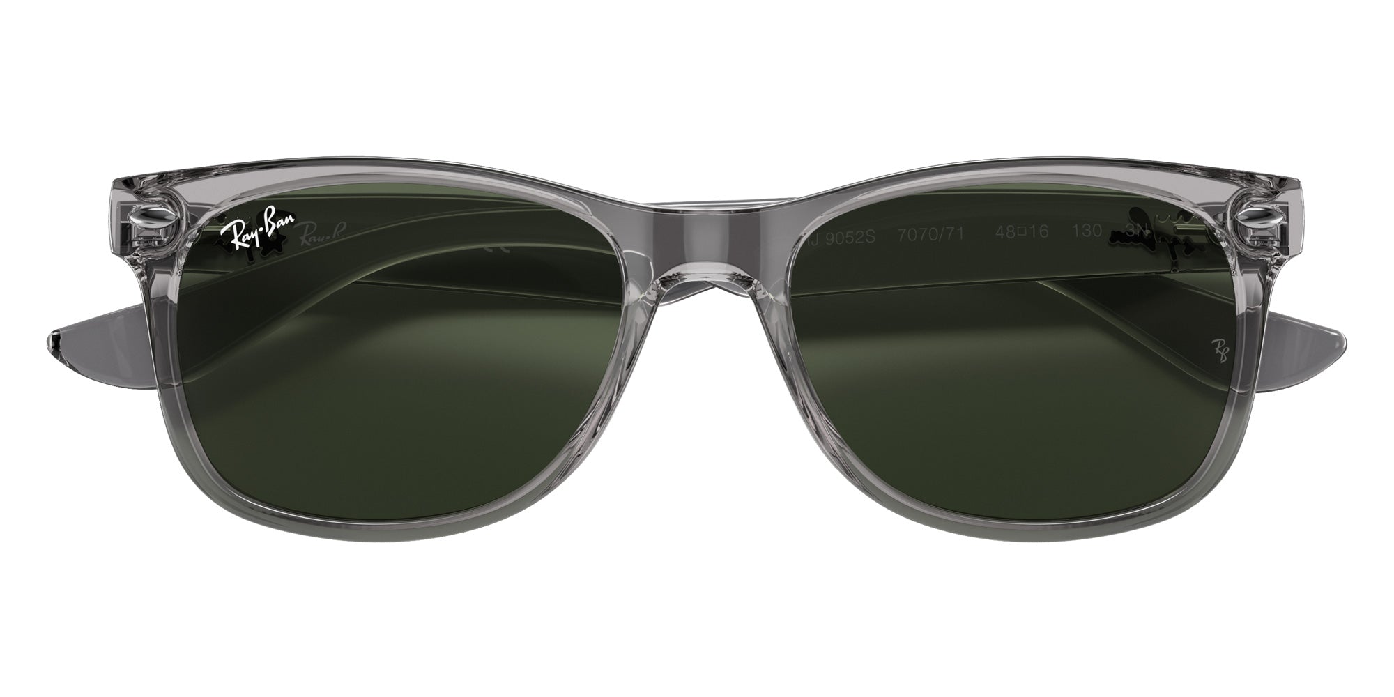 Ray-Ban® RJ9052S RJ9052S 707071 48 Sunglasses - Transparent Gray