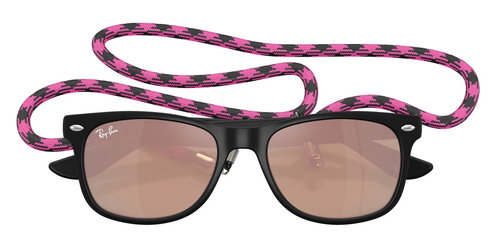 Ray-Ban® RJ9052SF RJ9052SF 70287J 50 Sunglasses - Rubber Black