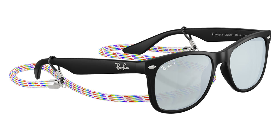 Ray-Ban® RJ9052SF RJ9052SF 7028Y4 50 Sunglasses - Rubber Black