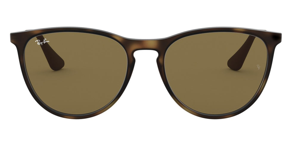 Ray-Ban® Junior Erika RJ9060S RJ9060S 700673 50 - Rubber Havana with Dark Brown lenses Sunglasses
