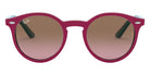 Ray-Ban® RJ9064S RJ9064S 701914 44 - Fuchsia with Violet Gradient Brown lenses Sunglasses