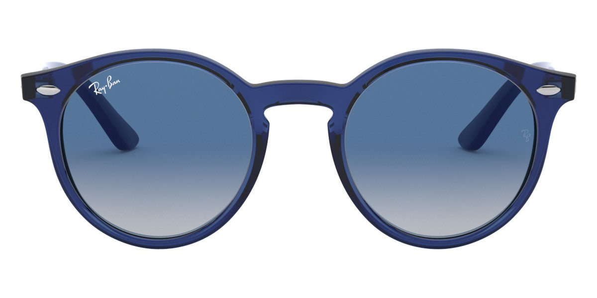 Ray-Ban® RJ9064S RJ9064S 70624L 44 - Transparent Blue with Light Gray Gradient Dark Blue lenses Sunglasses