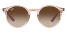 Ray-Ban® RJ9064S RJ9064S 712313 44 - Transparent Brown with Gradient Brown lenses Sunglasses