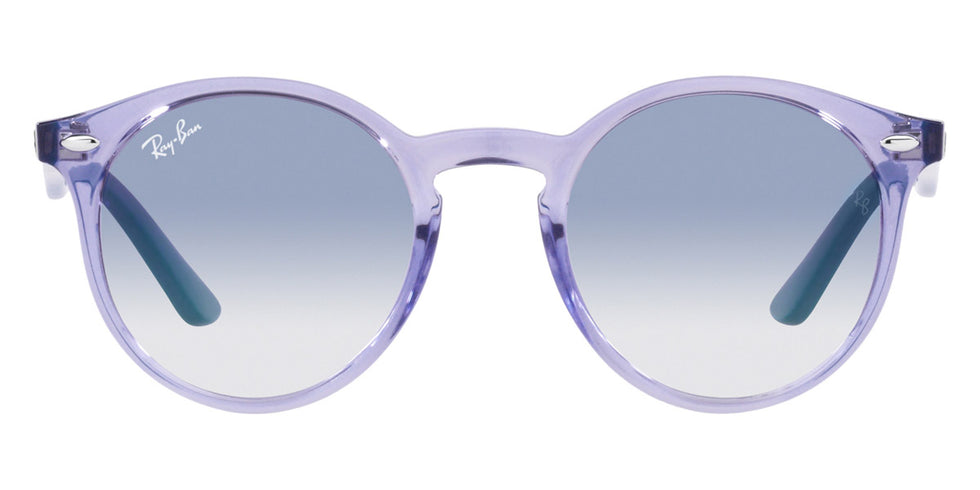 Ray-Ban® RJ9064S RJ9064S 712619 44 - Transparent Violet with Clear Gradient Light Blue lenses Sunglasses