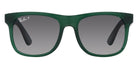 Ray-Ban® Junior Justin RJ9069S RJ9069S 7130T3 48 - Opal Green with Gray Polarized lenses Sunglasses