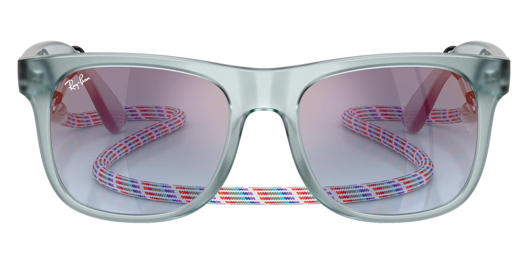 Ray-Ban® RJ9069S RJ9069S 7223U0 48 Sunglasses - Transparent Blue