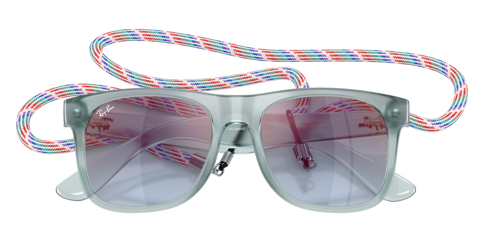 Ray-Ban® RJ9069S RJ9069S 7223U0 48 Sunglasses - Transparent Blue