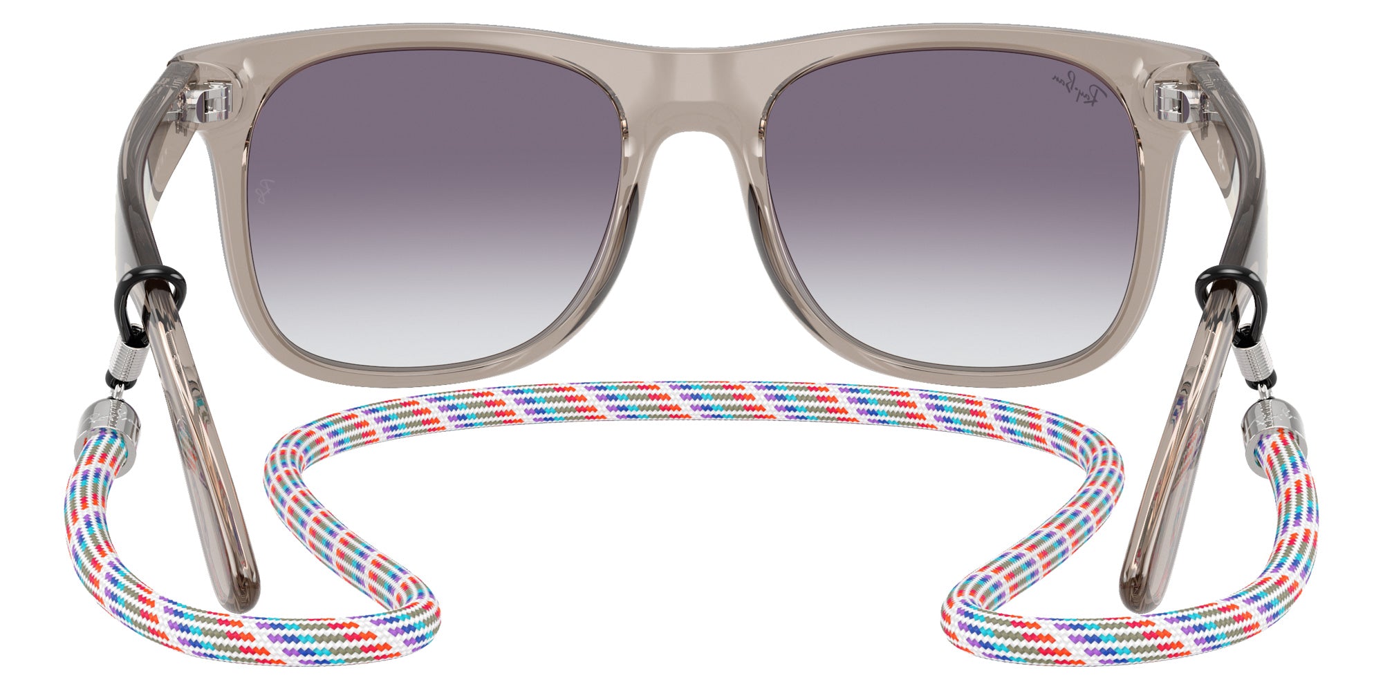 Ray-Ban® RJ9069S RJ9069S 7224U0 48 Sunglasses - Transparent Gray