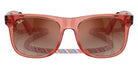 Ray-Ban® RJ9069S RJ9069S 7225S0 48 Sunglasses - Transparent Red