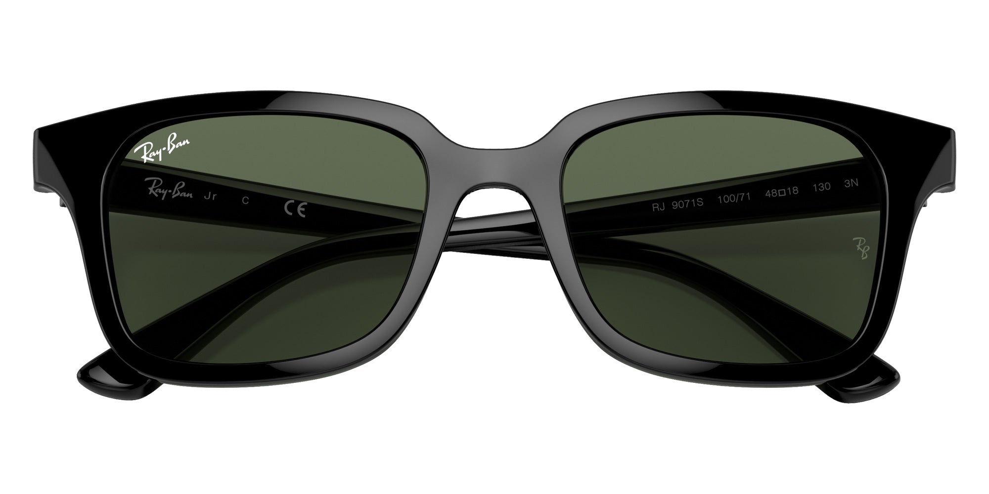 Ray-Ban® RJ9071S RJ9071S 100/71 48 Sunglasses - Black