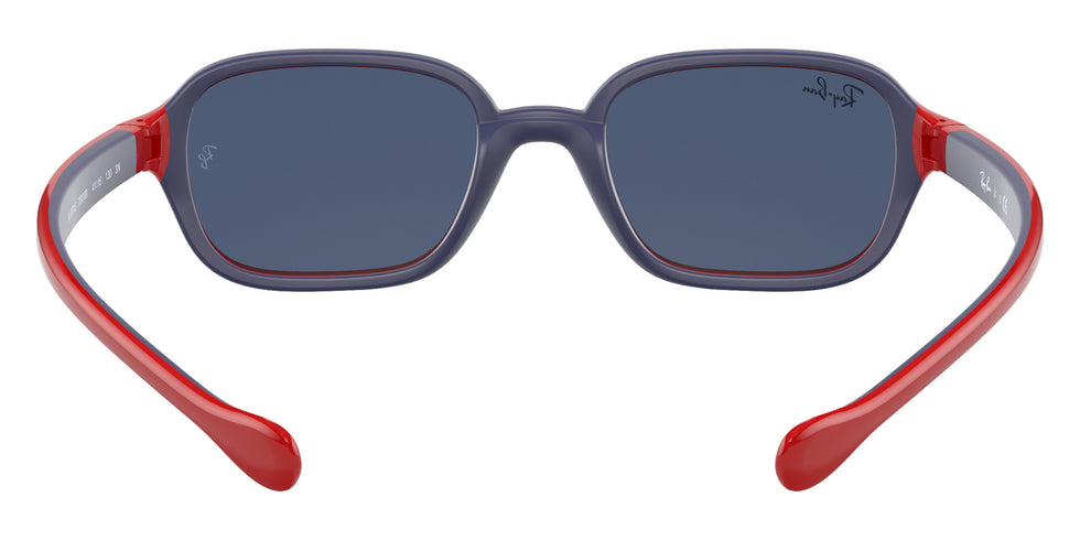 Ray-Ban® RJ9074S RJ9074S 709380 41 Sunglasses - Red On Rubber Blue