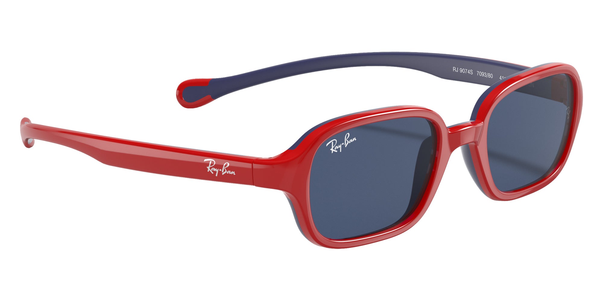 Ray-Ban® RJ9074S RJ9074S 709380 41 Sunglasses - Red On Rubber Blue
