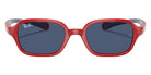 Ray-Ban® RJ9074S RJ9074S 709380 41 Sunglasses - Red On Rubber Blue