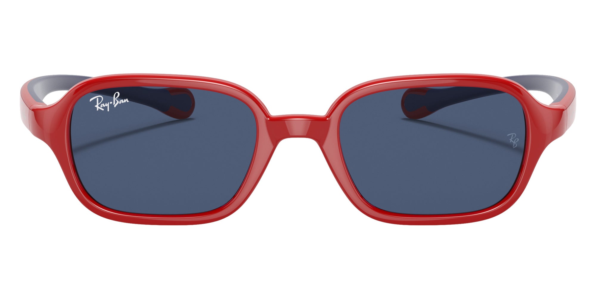 Ray-Ban® RJ9074S RJ9074S 709380 41 Sunglasses - Red On Rubber Blue