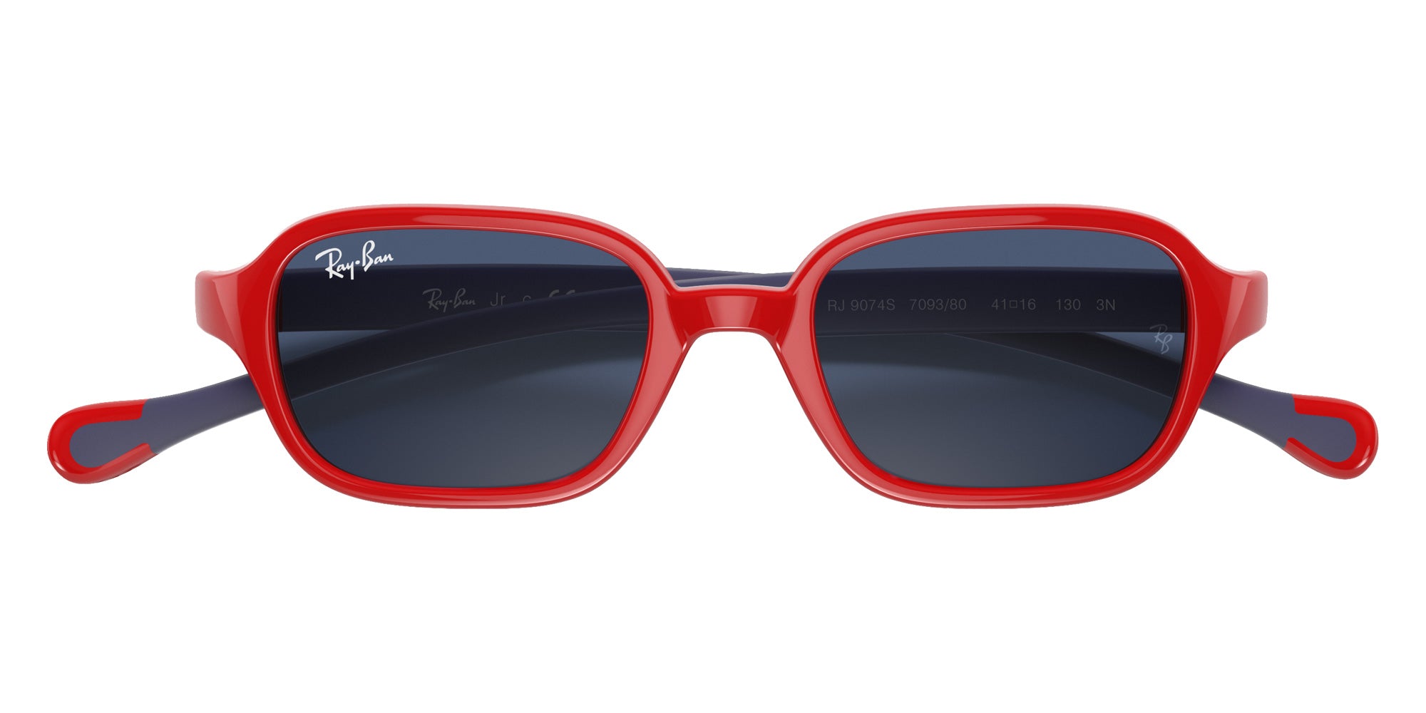 Ray-Ban® RJ9074S RJ9074S 709380 41 Sunglasses - Red On Rubber Blue