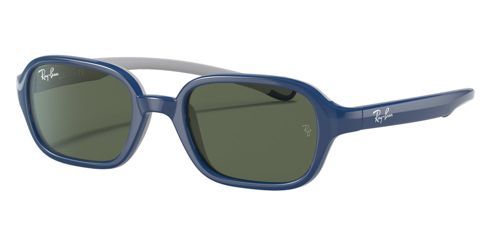 Ray-Ban® RJ9074S RJ9074S 709671 41 Sunglasses - Blue On Rubber Gray