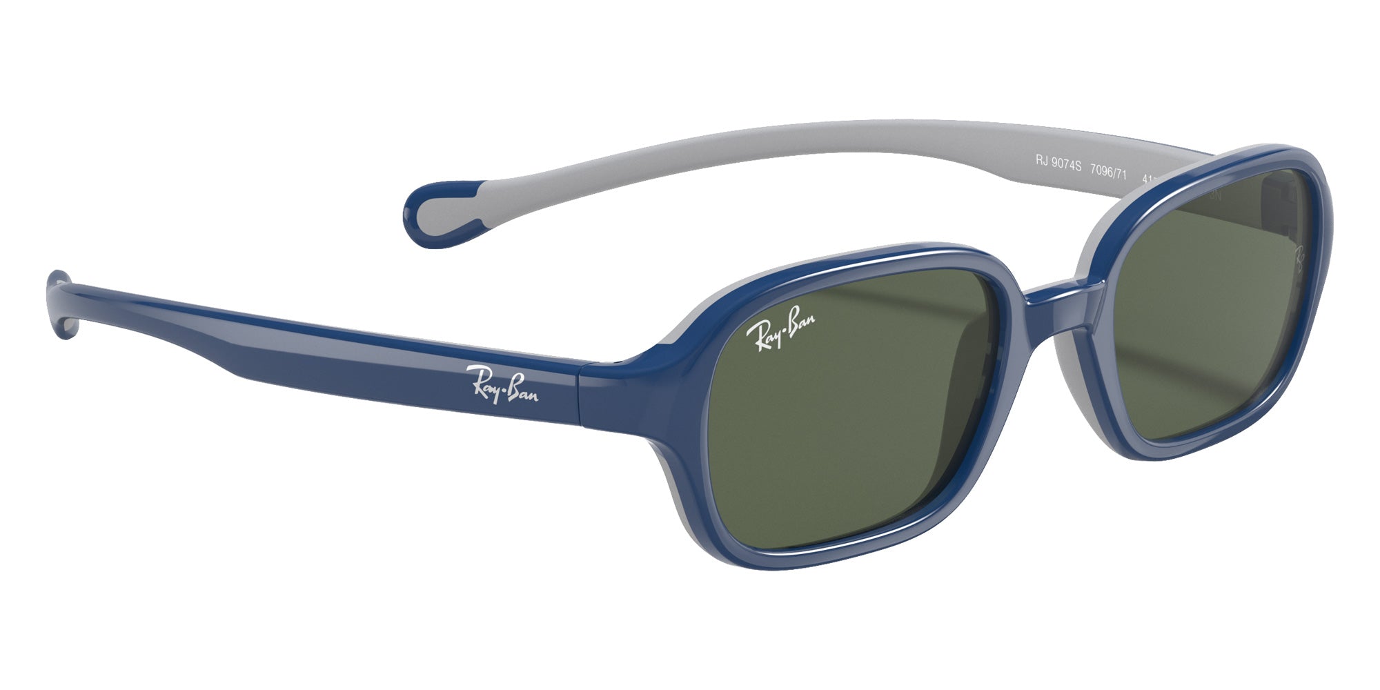 Ray-Ban® RJ9074S RJ9074S 709671 41 Sunglasses - Blue On Rubber Gray