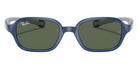 Ray-Ban® RJ9074S RJ9074S 709671 41 Sunglasses - Blue On Rubber Gray