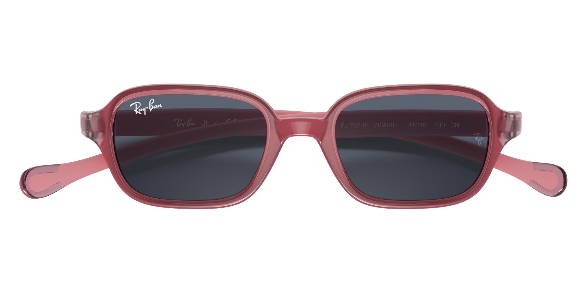 Ray-Ban® RJ9074S RJ9074S 709887 41 Sunglasses - Fuchsia On Rubber Pink
