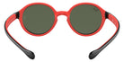 Ray-Ban® RJ9075S RJ9075S 710071 37 Sunglasses - Black On Red