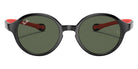 Ray-Ban® RJ9075S RJ9075S 710071 37 Sunglasses - Black On Red