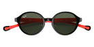 Ray-Ban® RJ9075S RJ9075S 710071 37 Sunglasses - Black On Red