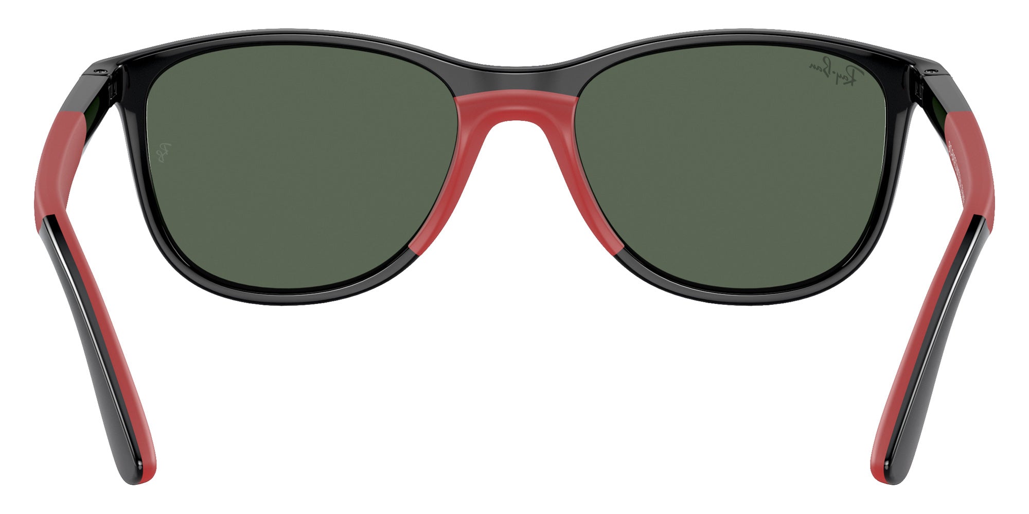 Ray-Ban® RJ9077S RJ9077S 713171 49 Sunglasses - Black On Red