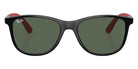 Ray-Ban® RJ9077S RJ9077S 713171 49 Sunglasses - Black On Red