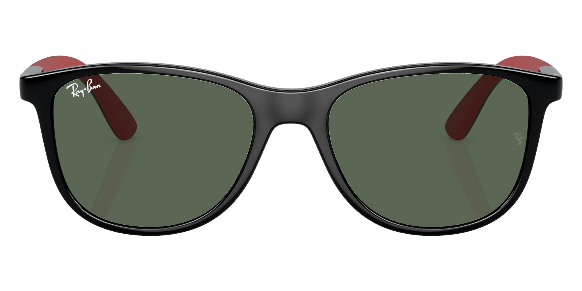 Ray-Ban® RJ9077S RJ9077S 713171 49 Sunglasses - Black On Red