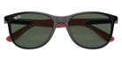 Ray-Ban® RJ9077S RJ9077S 713171 49 Sunglasses - Black On Red
