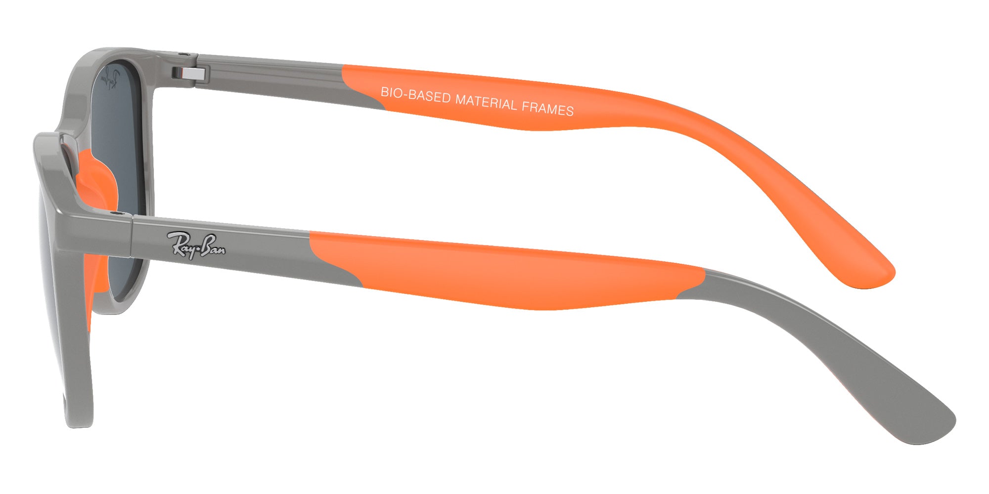 Ray-Ban® RJ9077S RJ9077S 713355 49 Sunglasses - Gray On Orange