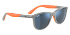 Ray-Ban® RJ9077S RJ9077S 713355 49 Sunglasses - Gray On Orange