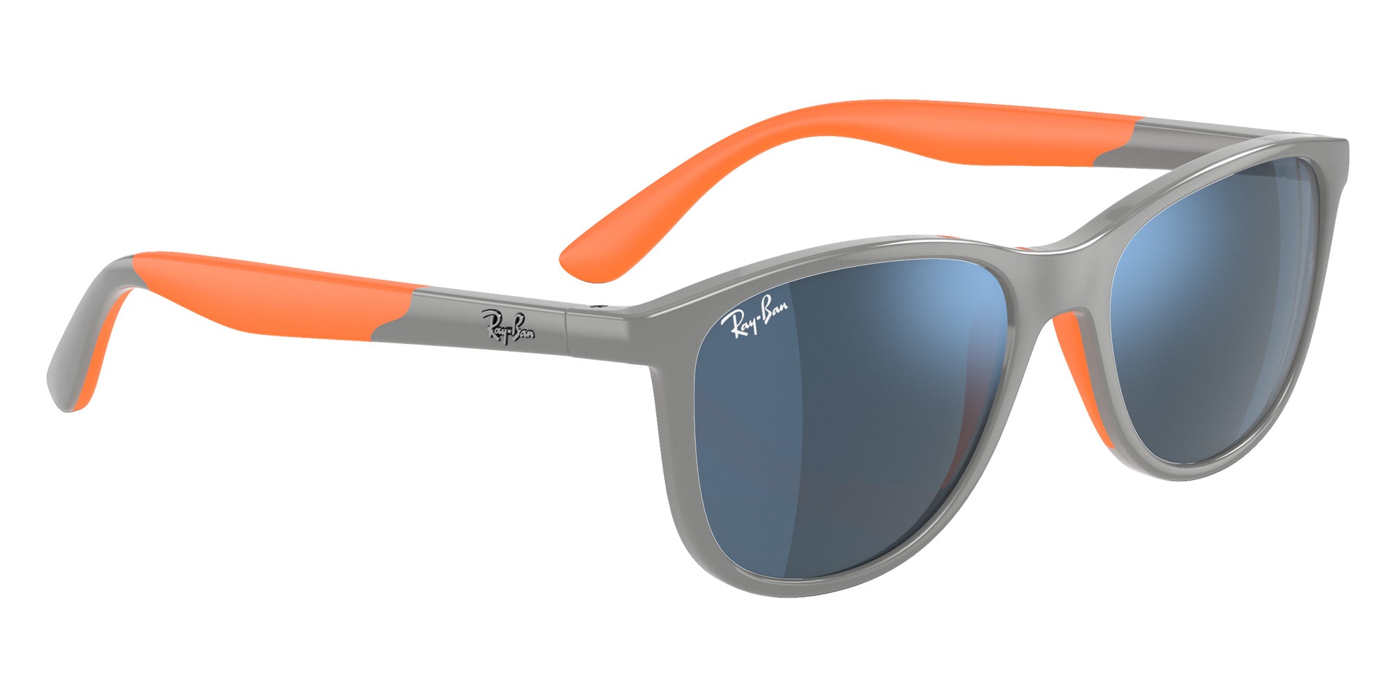 Ray-Ban® RJ9077S RJ9077S 713355 49 Sunglasses - Gray On Orange