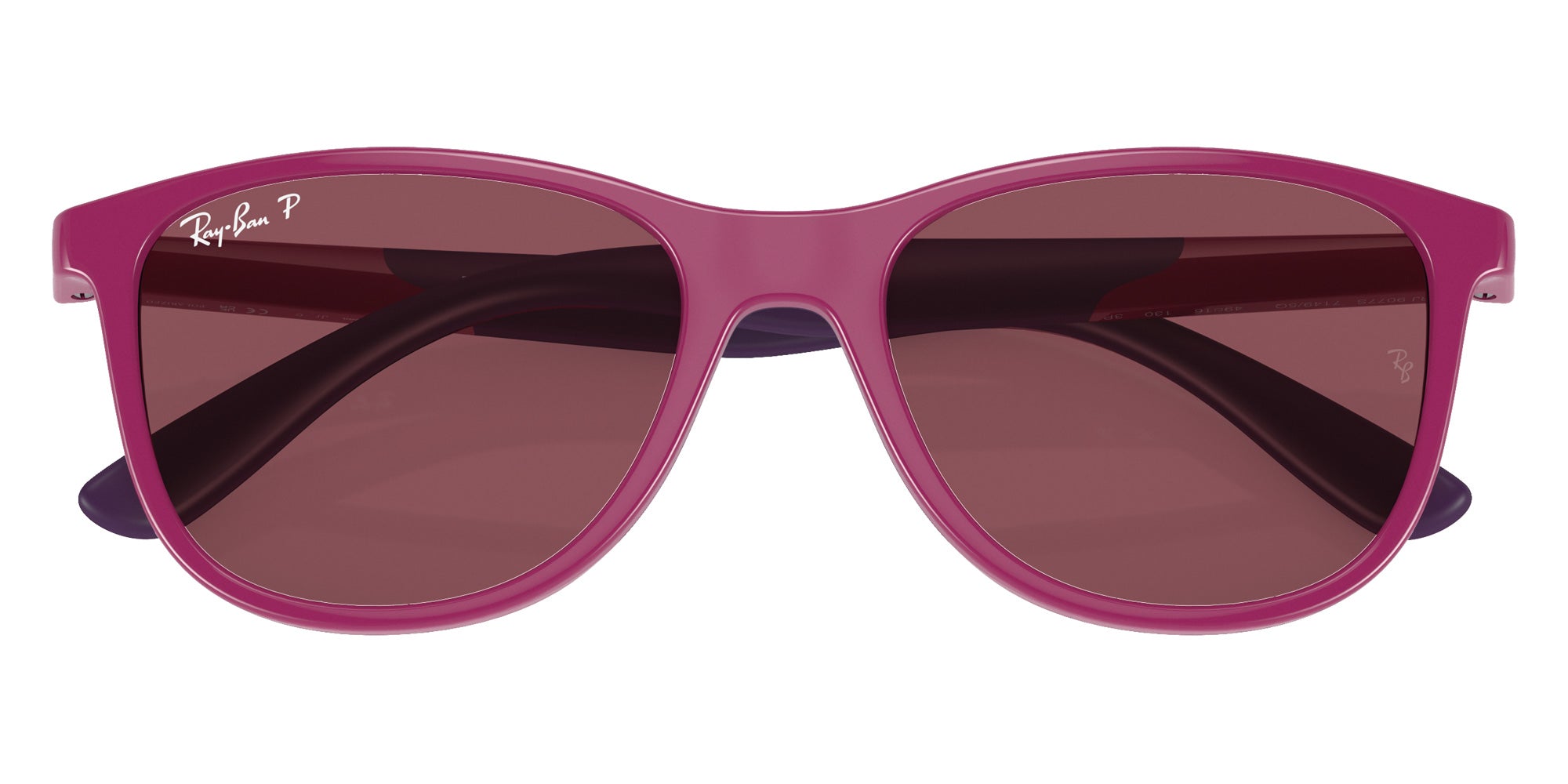 Ray-Ban® RJ9077S RJ9077S 71495Q 49 Sunglasses - Fuchsia On Violet