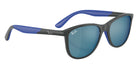 Ray-Ban® RJ9077S RJ9077S 715155 49 Sunglasses - Gray On Rubber Blue