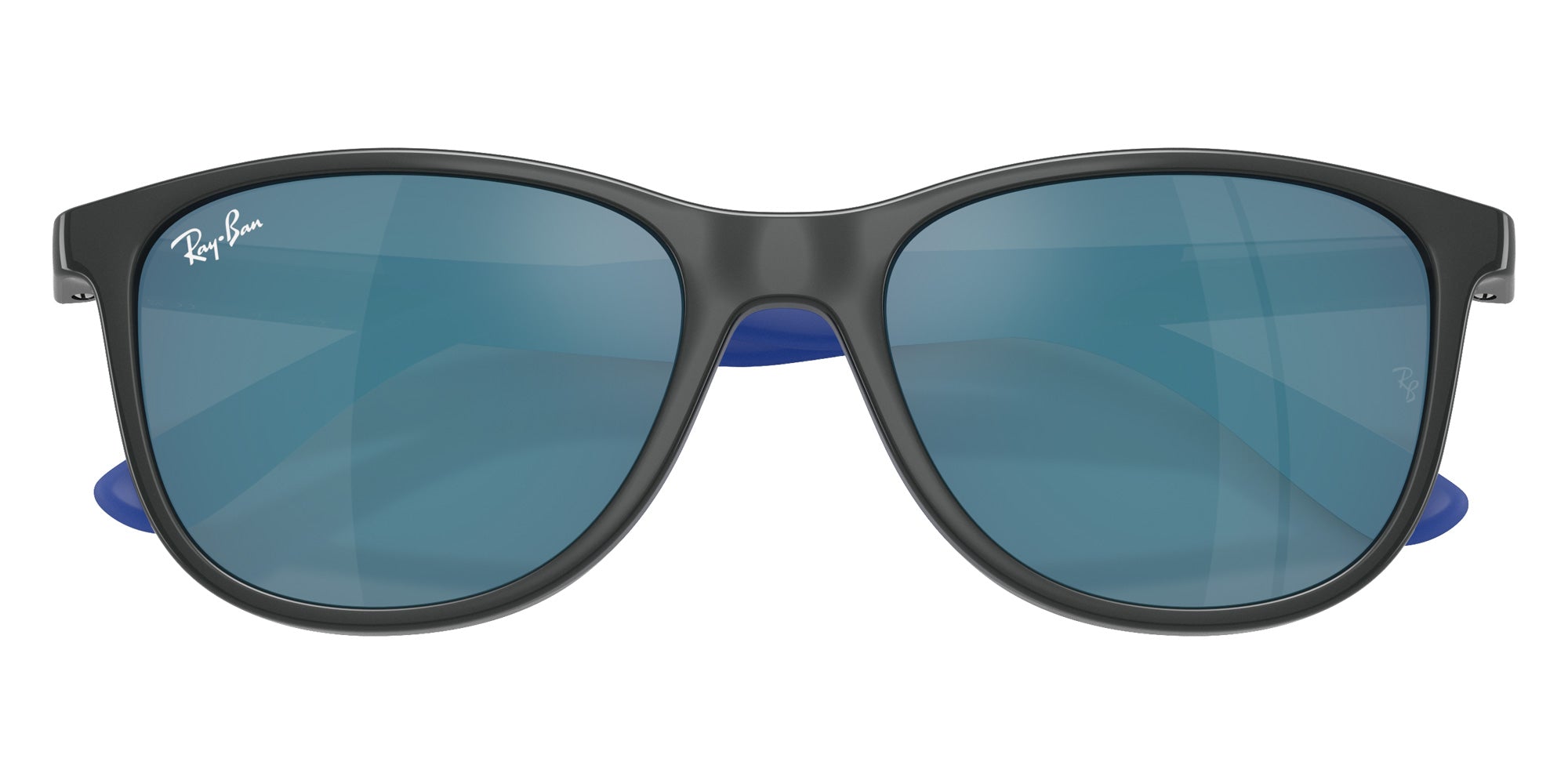 Ray-Ban® RJ9077S RJ9077S 715155 49 Sunglasses - Gray On Rubber Blue