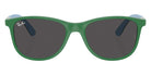 Ray-Ban® RJ9077S RJ9077S 718887 49 Sunglasses - Green On Rubber Light Blue