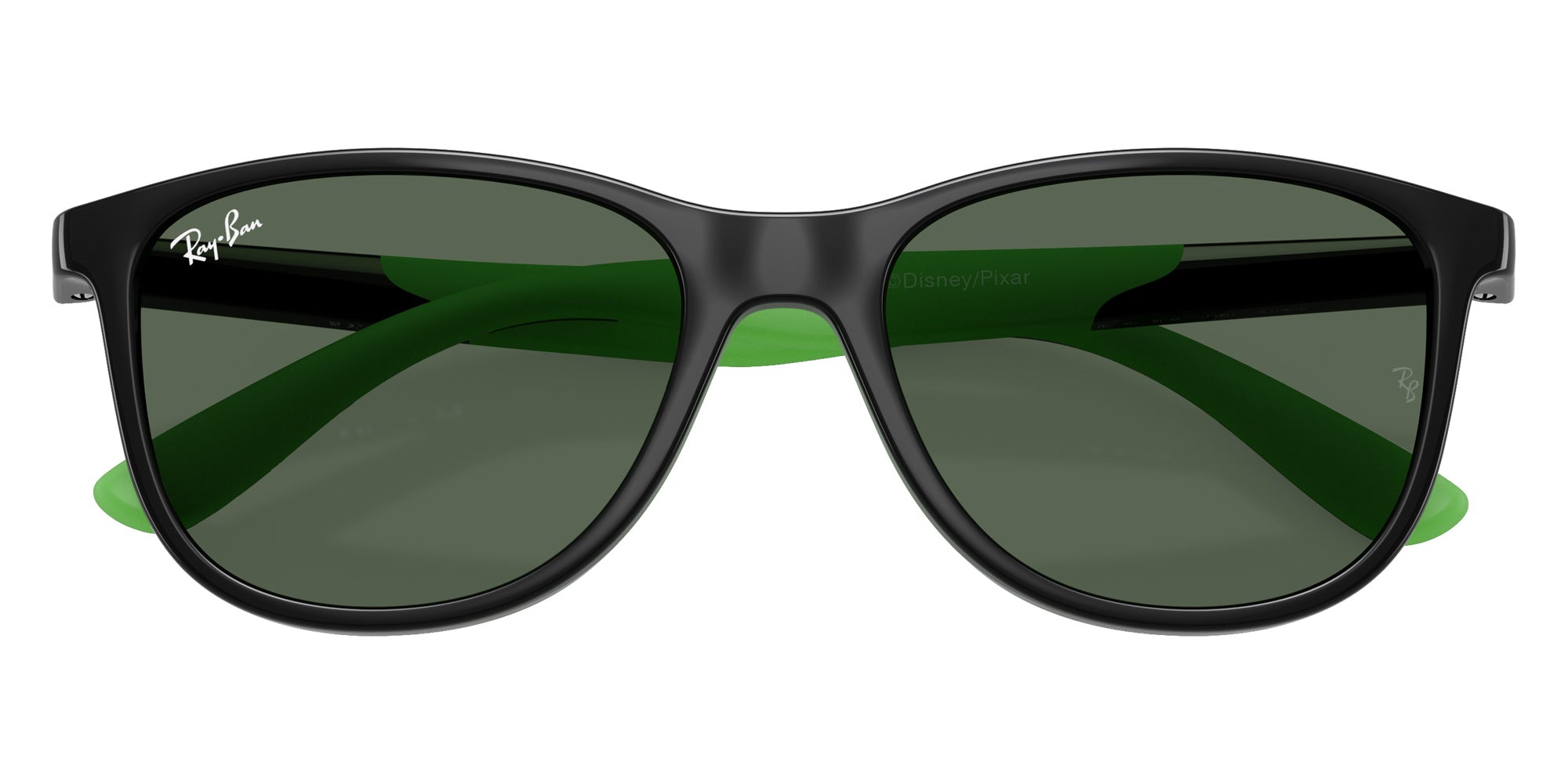 Ray-Ban® RJ9077S RJ9077S 719371 49 Sunglasses - Black/Rubber Green