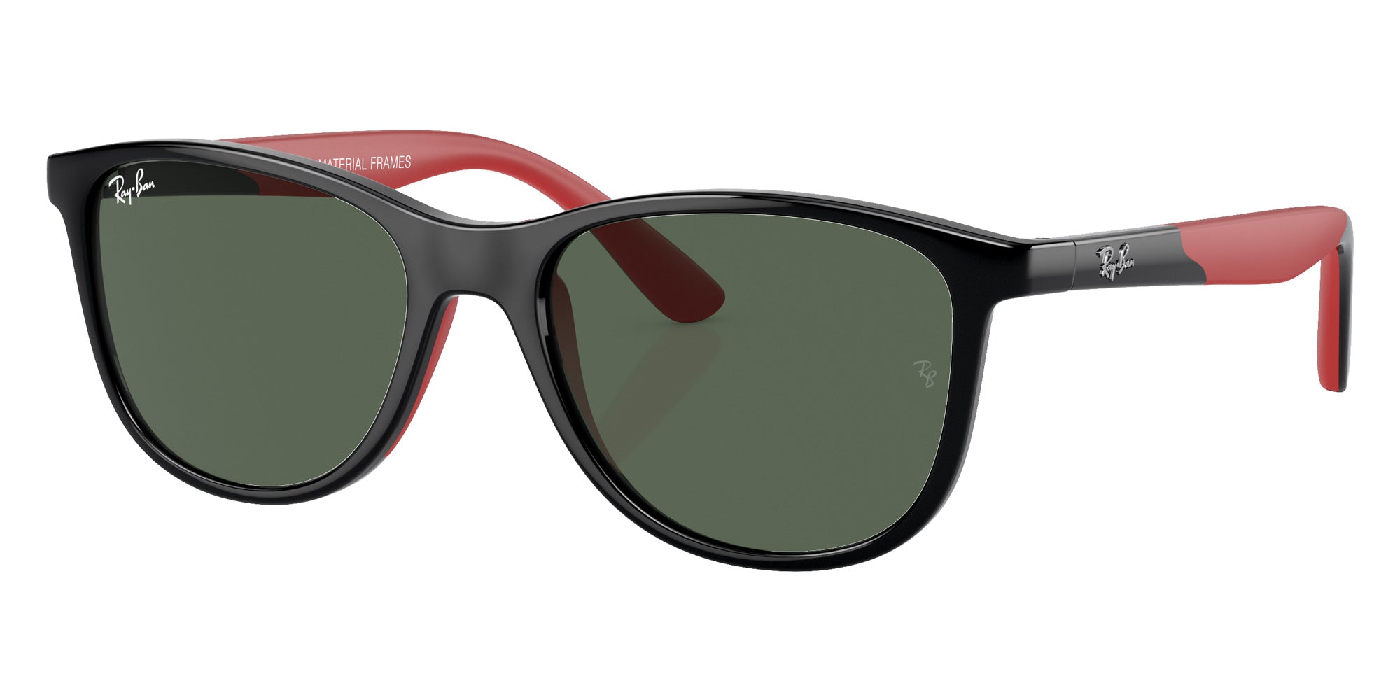 Ray-Ban® RJ9077SF RJ9077SF 713171 49 Sunglasses - Black On Red