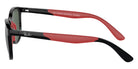 Ray-Ban® RJ9077SF RJ9077SF 713171 49 Sunglasses - Black On Red