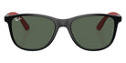 Ray-Ban® RJ9077SF RJ9077SF 713171 49 Sunglasses - Black On Red